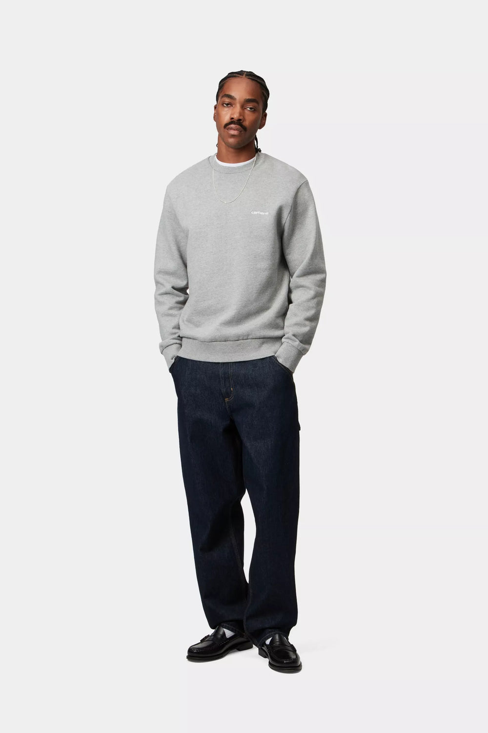 PANT CARHARTT WIP SINGLE KNEE BLUE RINSE