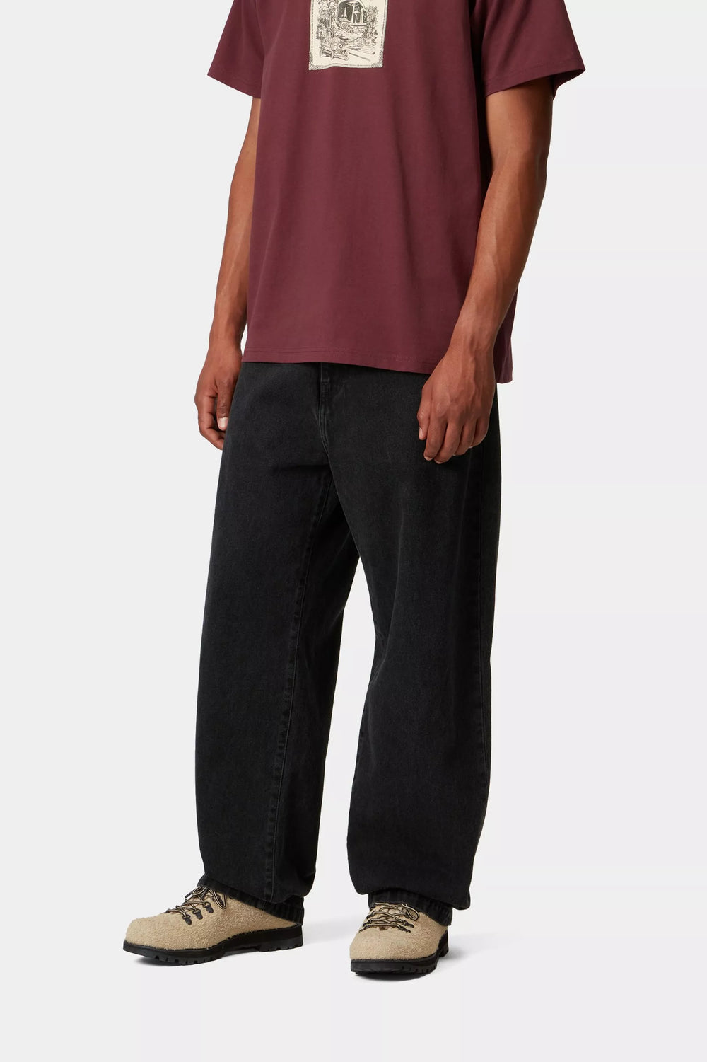CARHARTT WIP LANDON BLACK RINSED