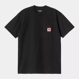 CTA CARHARTT WIP POCKET HEARTH BLACK/RED