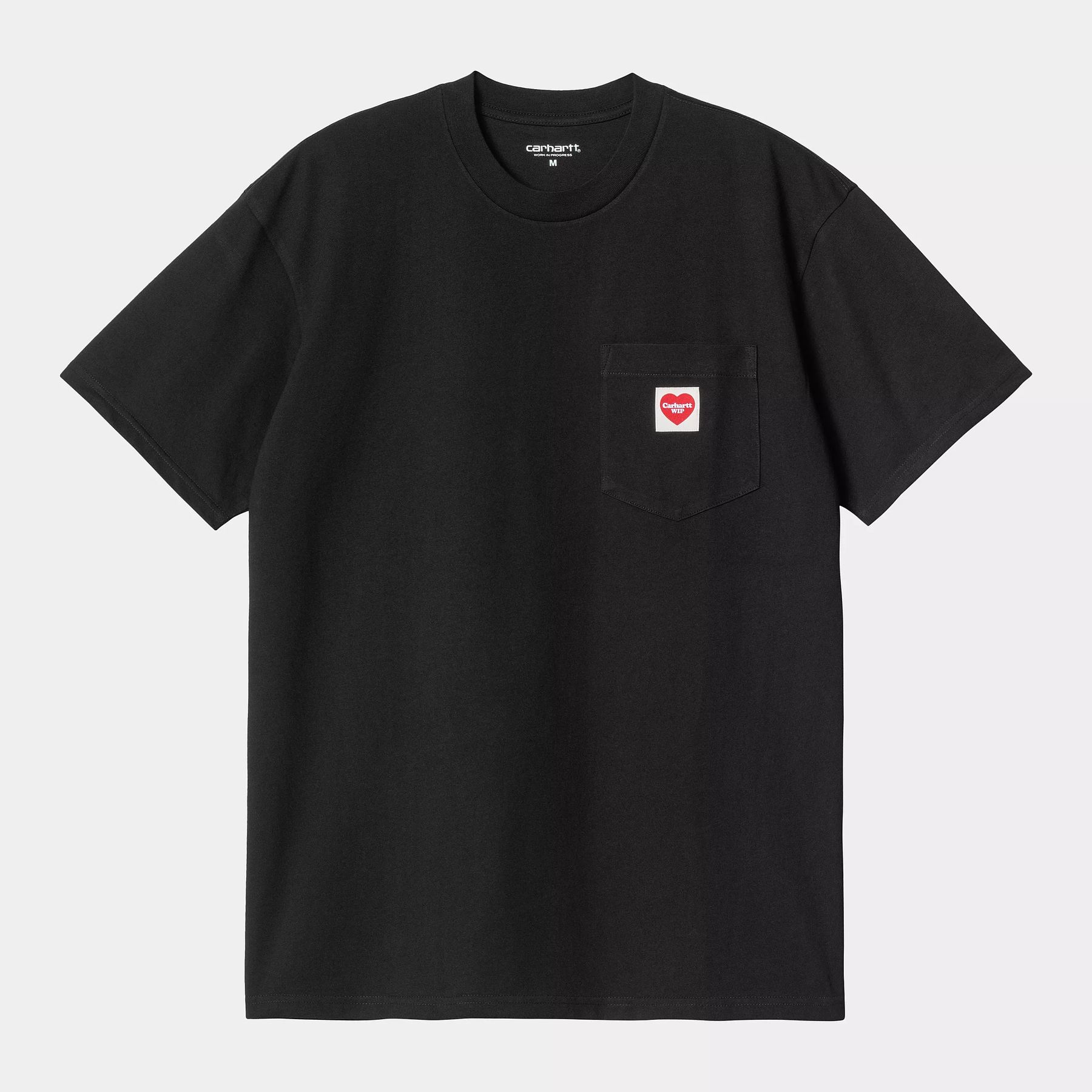 CTA CARHARTT WIP POCKET HEARTH BLACK/RED