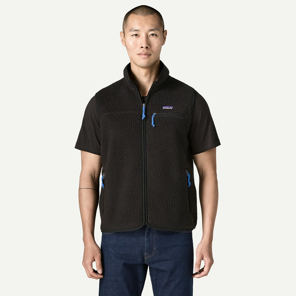 CHT PATAGONIA RETRO PILE VEST BLACK