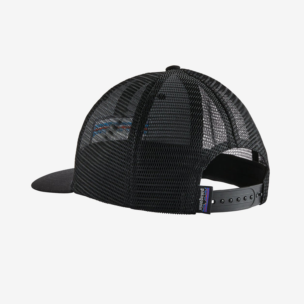 PATAGONIA P-6 LOGO TRUCKER BLK