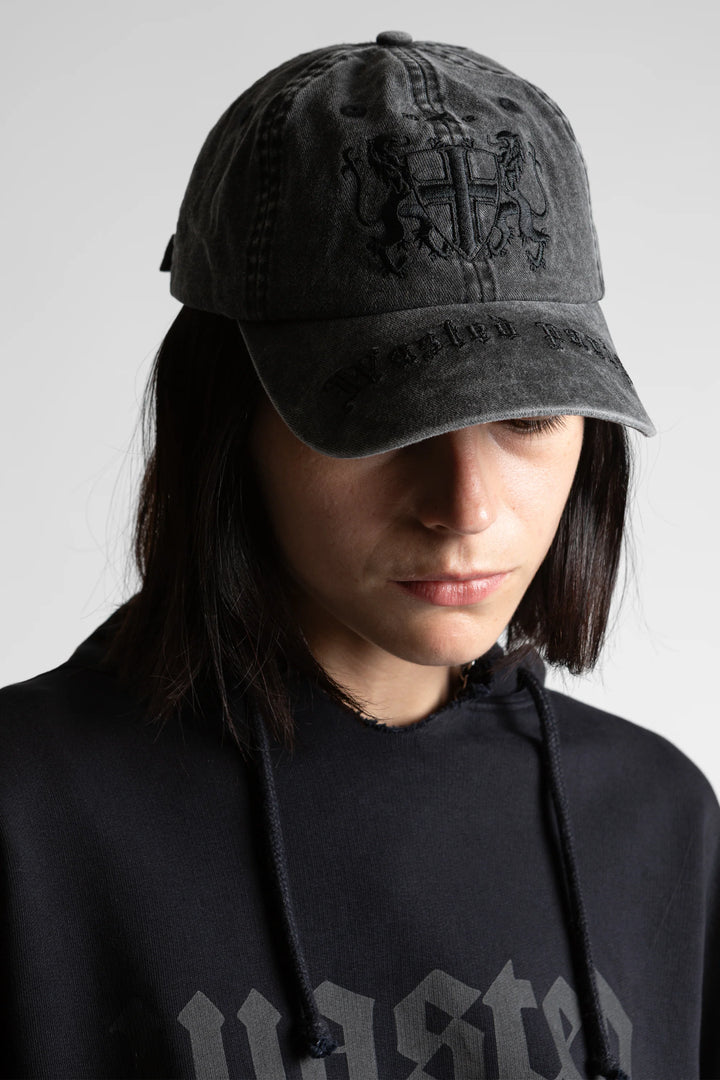 GORRA WASTED EMBLEM FADED BLACK