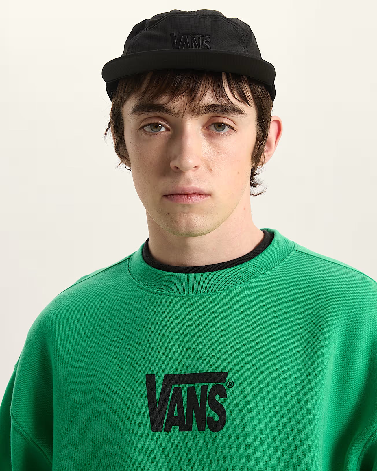 GORRA VANS STRETCH LOGO CAMPER BLACK