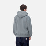 HOOD CARHARTT WIP SWEAT DOVE GRAY/WAX