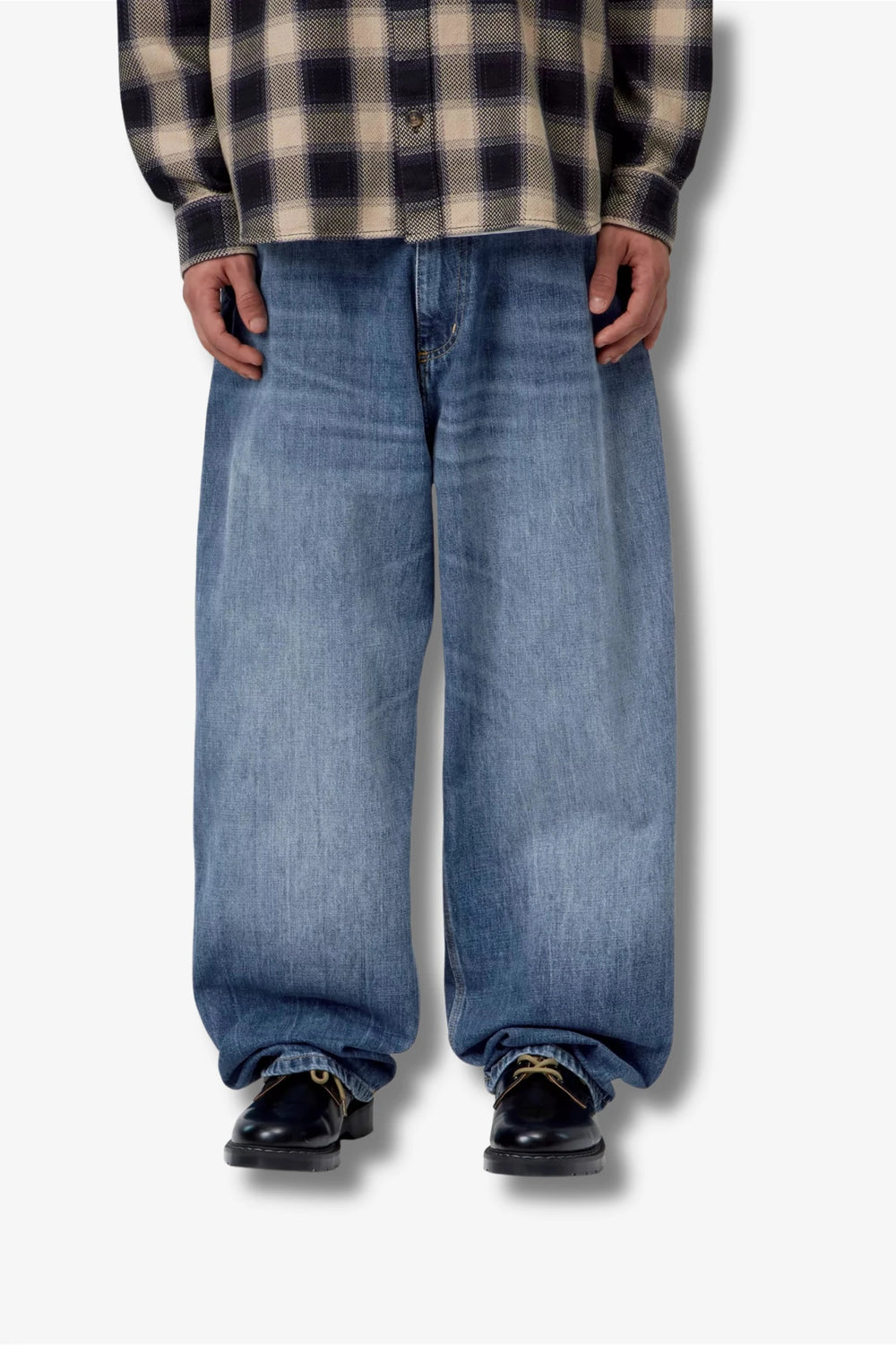 PANT CARHARTT WIP OG SINGLE KNEE BLUE MARBLE USED WASH
