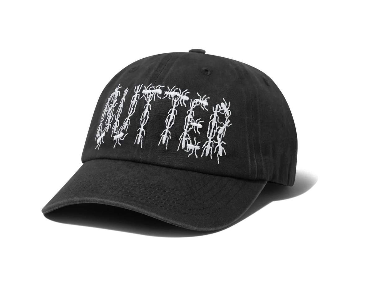 GORRA BUTTER ANTS WASHED BLACK