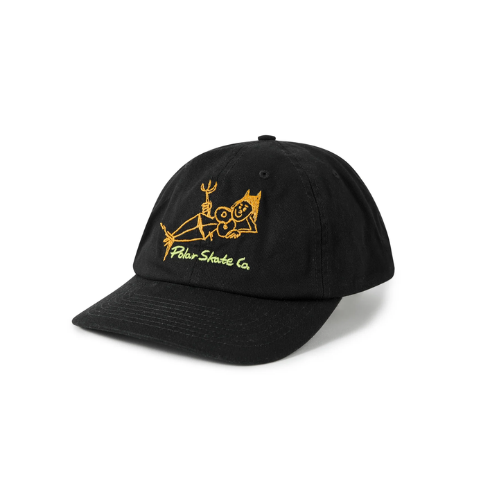MICHAEL DEVIL WOMAN BLACK FLEECE CAP