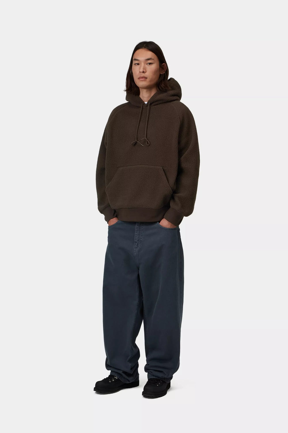 HOOD CARHARTT WIP LIMN C FLEECE TOBACCO
