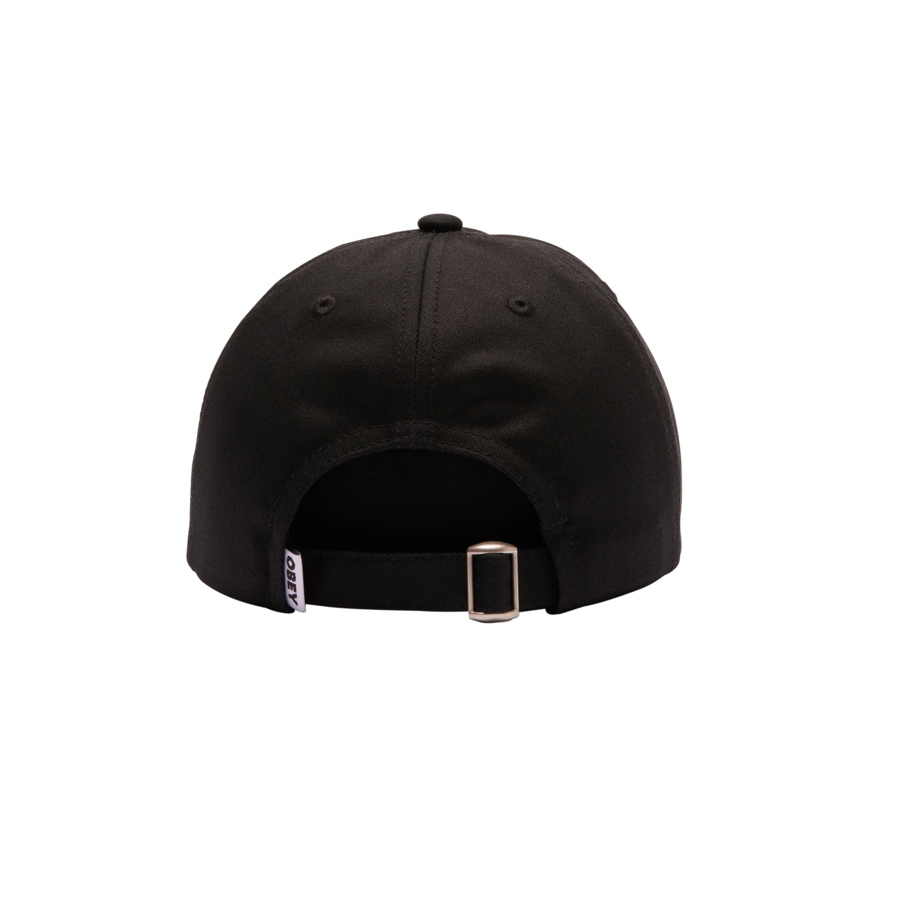 OBEY STUDIOS STRAPBACK BLACK CAP