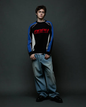 SWEATER OBEY ESTADIO BLACK MULTI