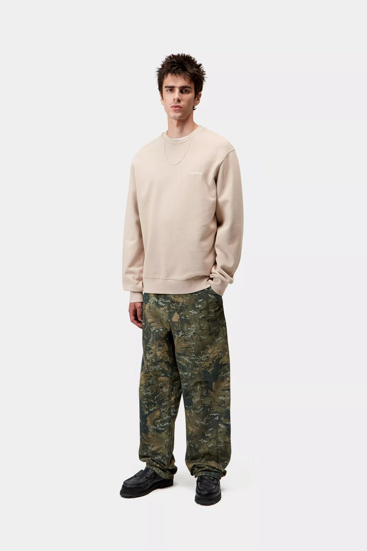 CREW CARHARTT WIP SCRIPT EMB FLEUR DE S
