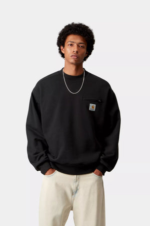 CREW CARHARTT WIP DETROIT BLACK STONE
