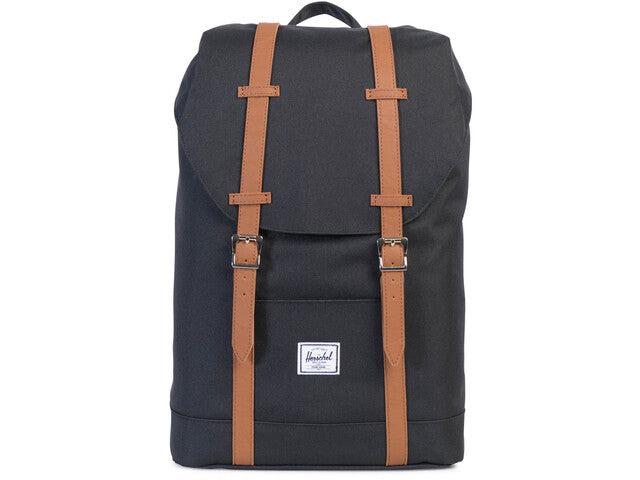 HERSCHEL RETREAT MID BLACK BACKPACK