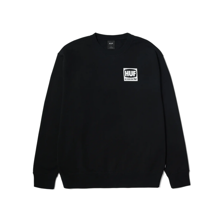 CREW HUF AS SEEN BLACK