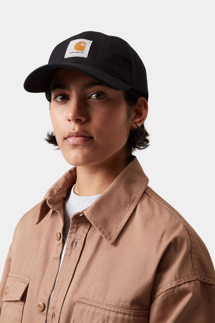 GORRA CARHARTT WIP CANVAS CAP BLACK