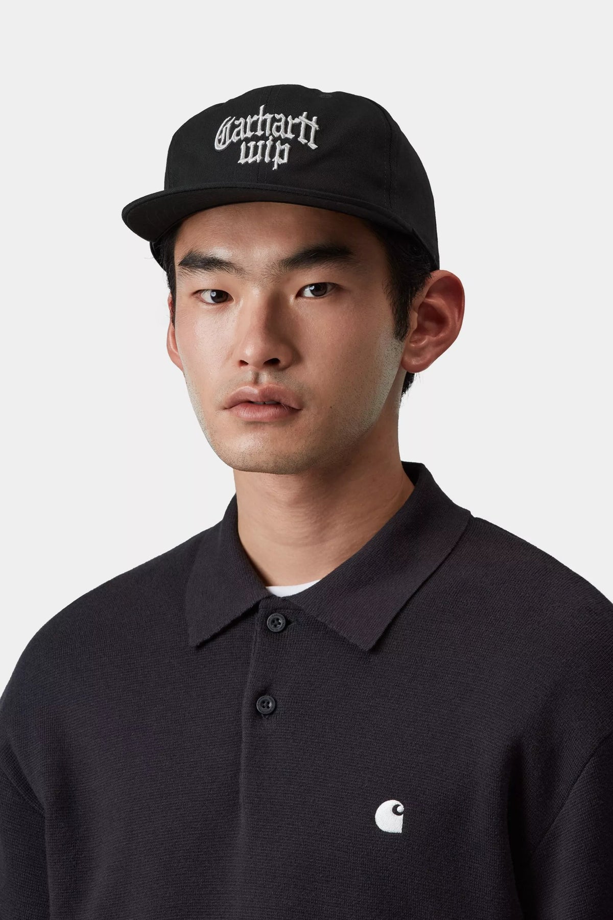 GORRA CARHARTT WIP BLACKLETTER BLACK