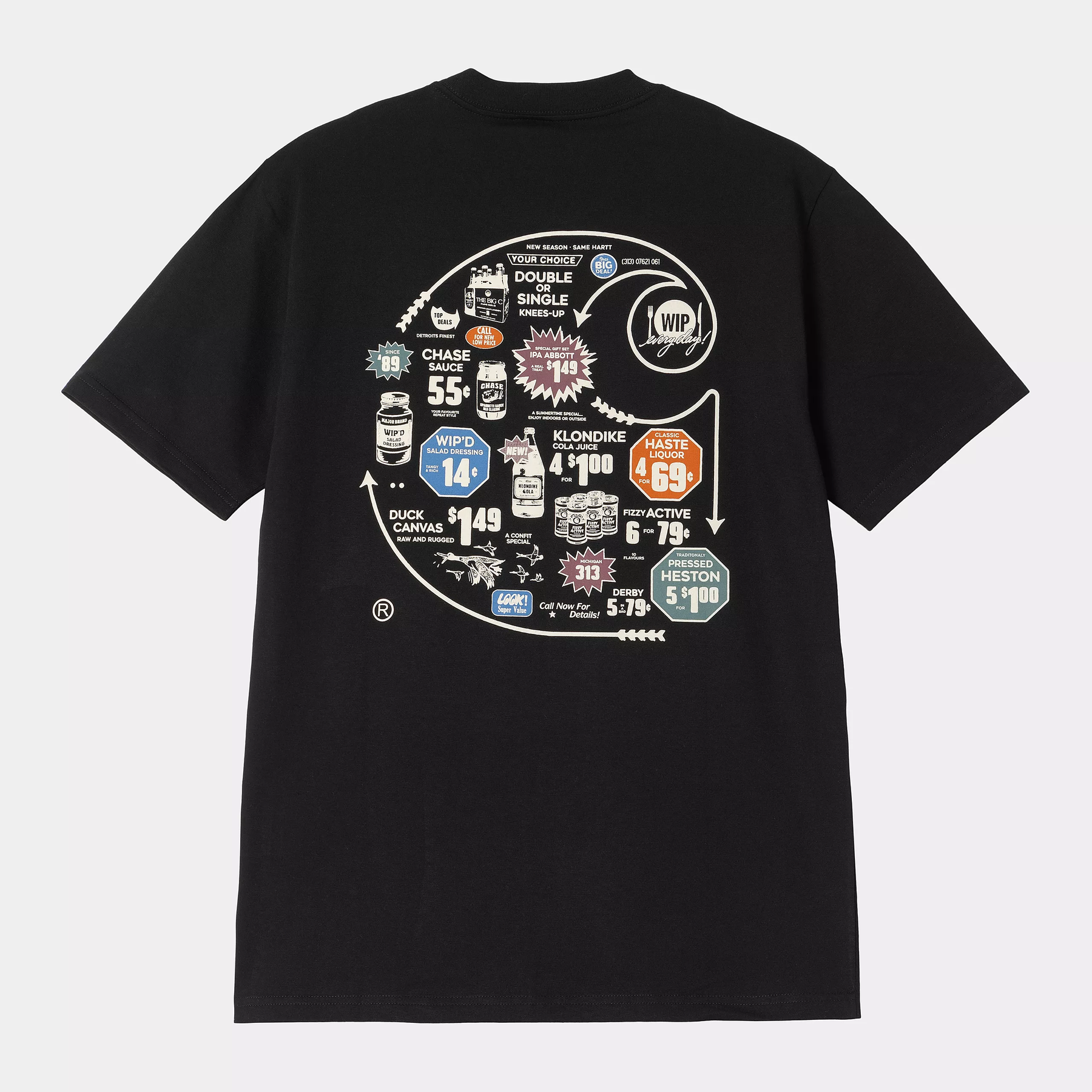 CTA CARHARTT WIP CATALOG C LOGO BLACK
