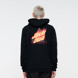 HOOD SANTA FLAMED NOT A DOT BLACK
