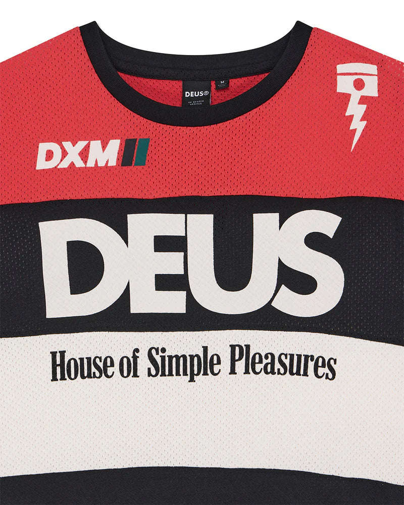 CREW DEUS VILANDER MOTO JERSEY V. RED