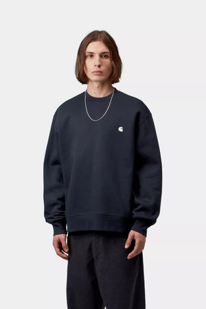 CREW CARHARTT WIP MACK DARK NAVY