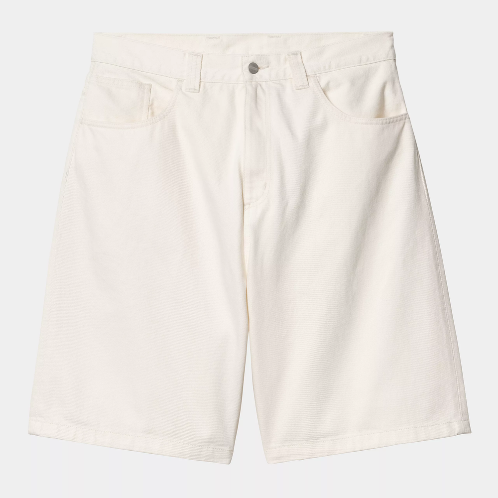 CARHARTT WIP BRANDON WHITE SHORTS
