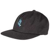 SANTA SCREAMING MINI HAND BLACK CAP