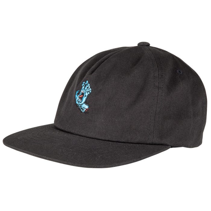 SANTA SCREAMING MINI HAND BLACK CAP