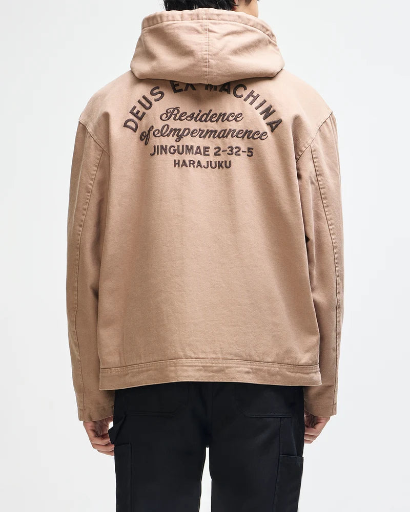 CHT DEUS HARAJUKU HOODED CAMEL BROWN