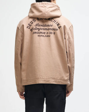 CHT DEUS HARAJUKU HOODED CAMEL BROWN