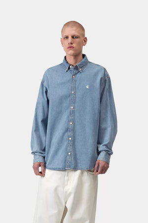 CMA CARHARTT WIP LUCAS BLUE BLEACHED