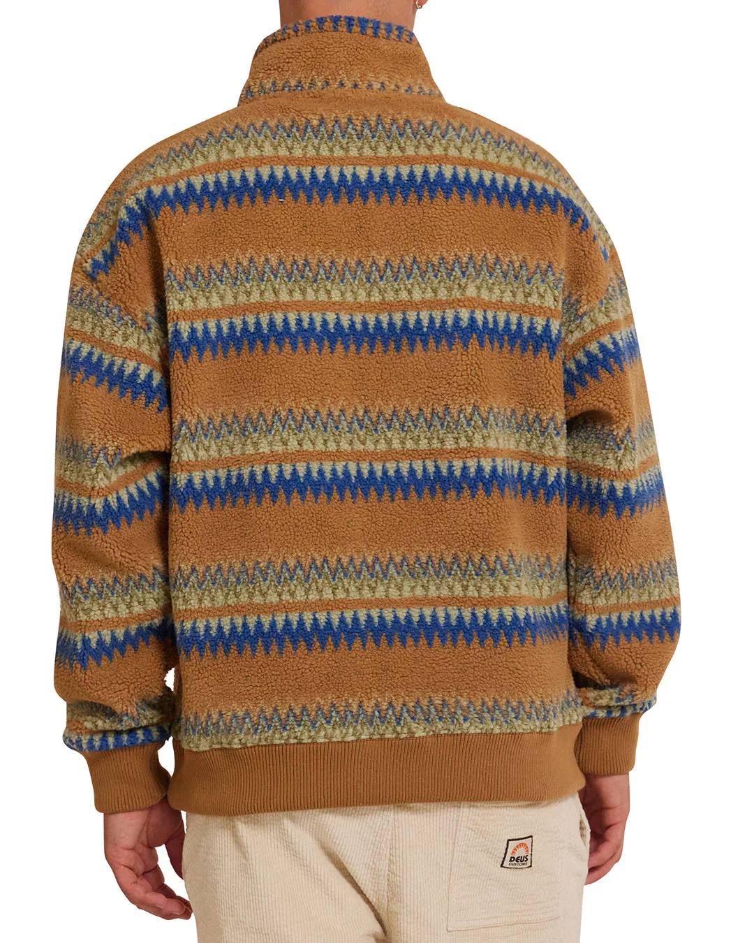 SWEATER DEUS DYLAN POLAR MULTI STRIPE