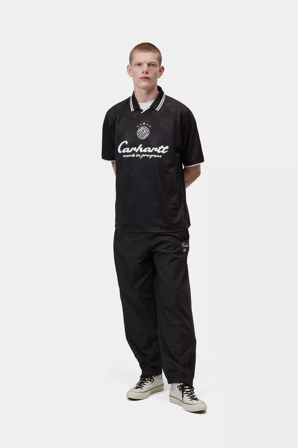 CTA CARHARTT WIP TERRACE FOOTBALL BLACK