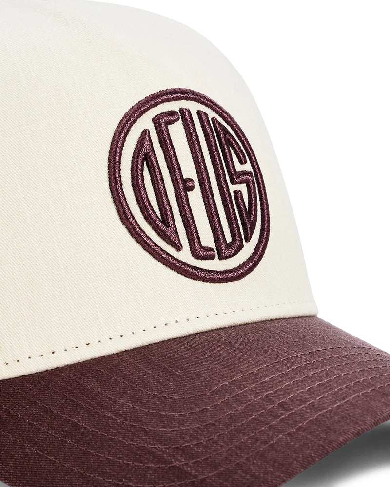 GORRA DEUS PILL DEBOSS BURGUNDY