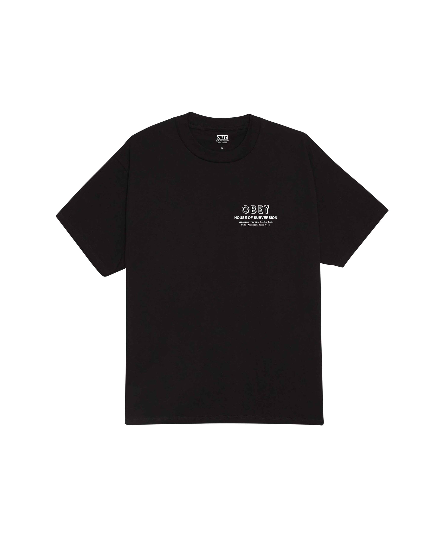 CTA OBEY HOUSE OF SUBVERSION BLACK