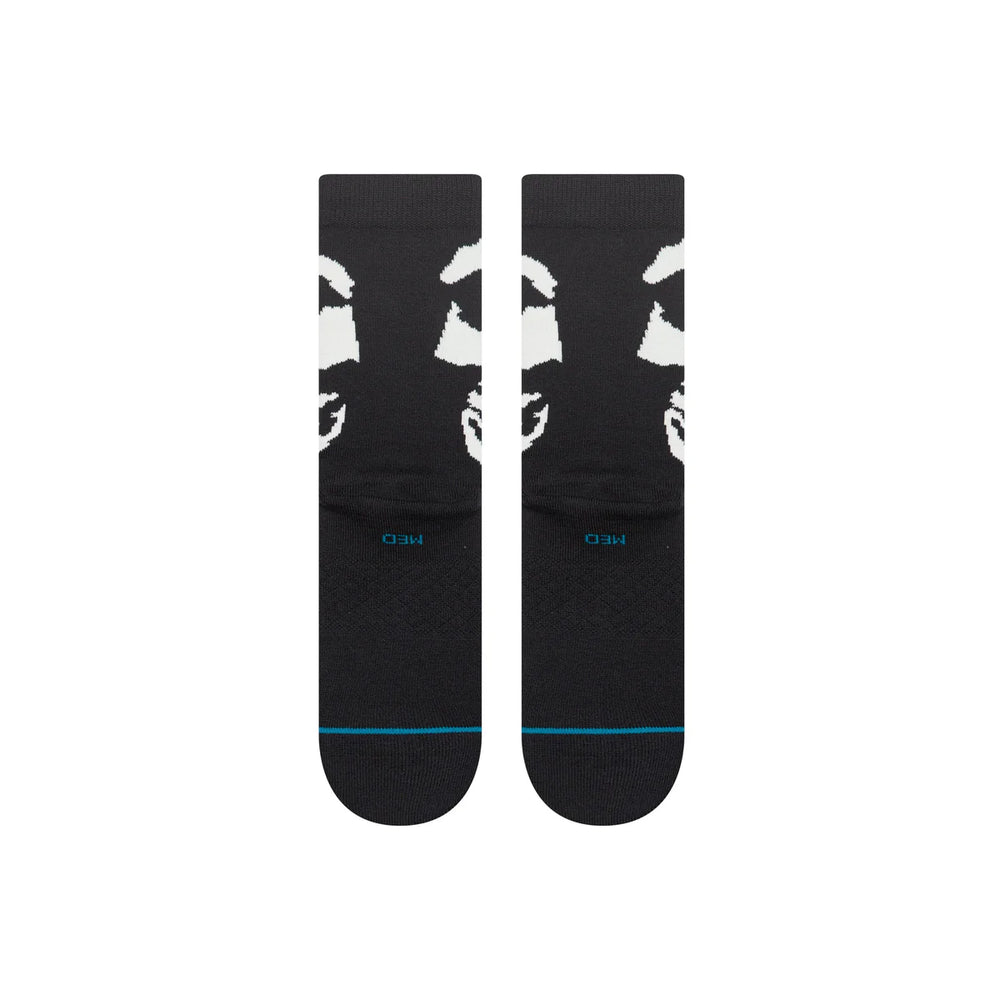 CALCETINES STANCE BEWARE CREW BLK