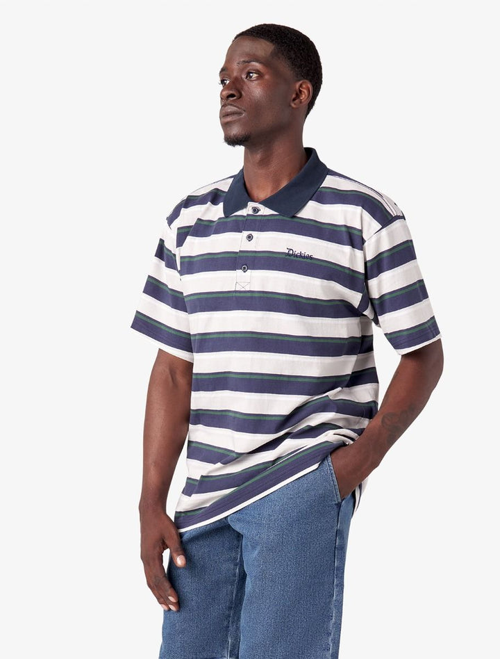 DICKIES GUY MARIANO GRAY MULTI POLO SHIRT