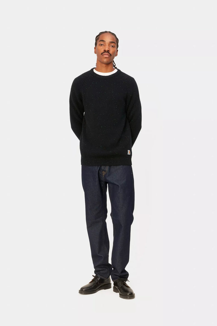 SWEATER CARHARTT WIP ANGLISTIC BLACK