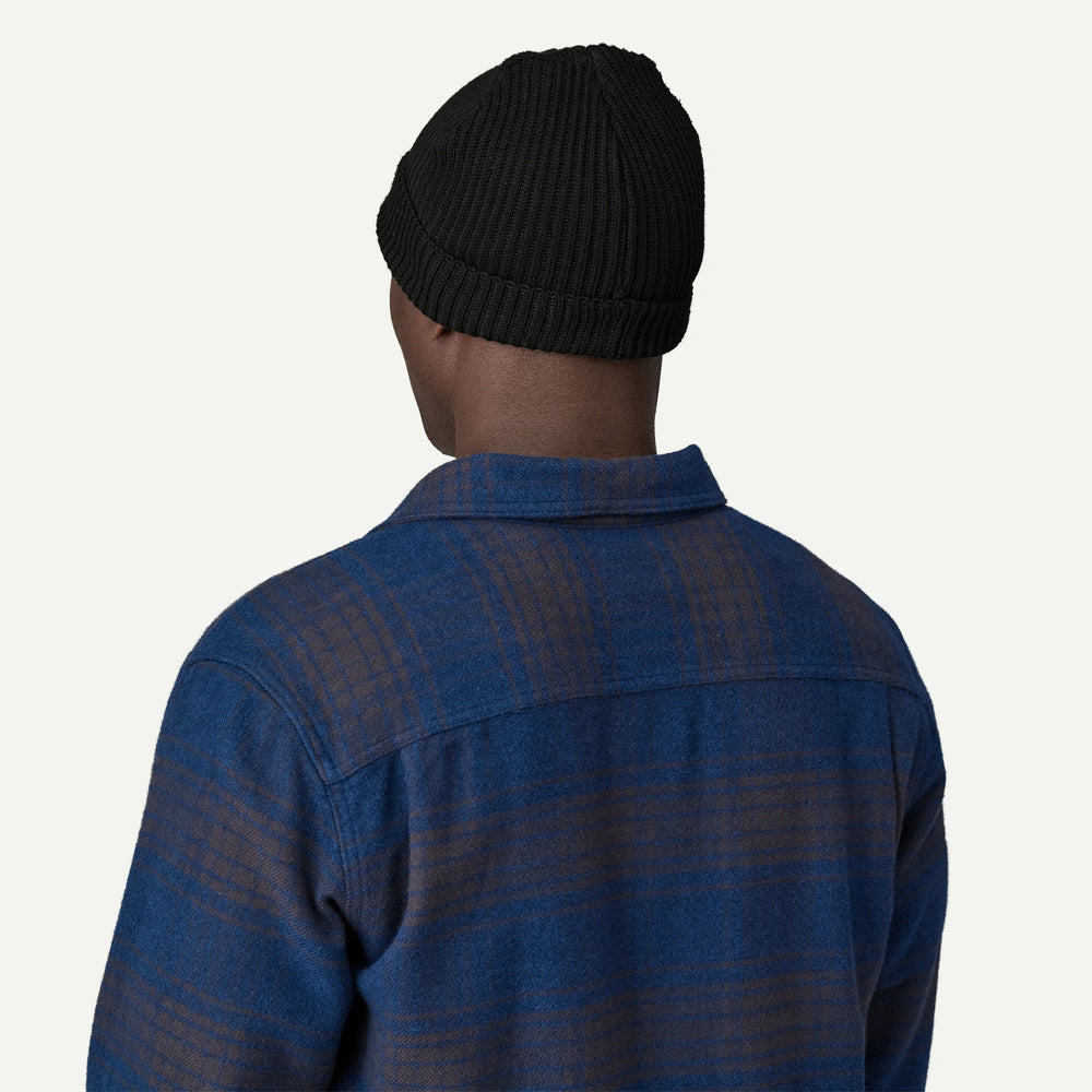 GORRO PATAGONIA FISHERMAN ROLLED BLACK