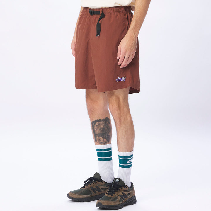 SHORT OBEY EASY PEAK SEPIA