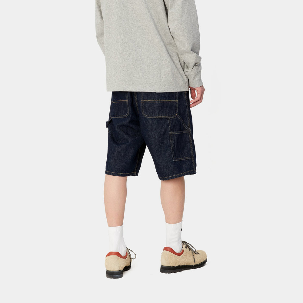 SHORT CARHARTT WIP SINGLE KNEE BLUE RINS