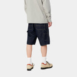 SHORT CARHARTT WIP SINGLE KNEE BLUE RINS