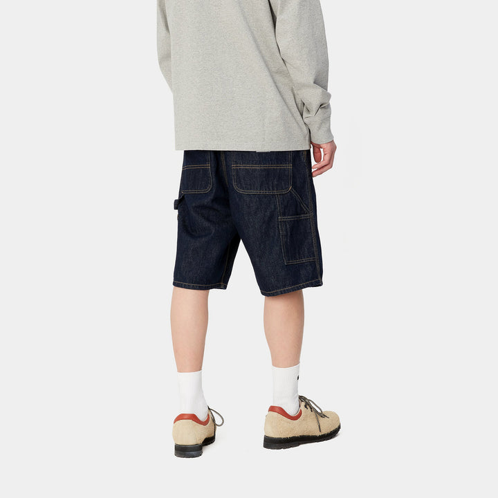SHORT CARHARTT WIP SINGLE KNEE BLUE RINS