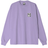 CTA OBEY L/S EYES ICON 2 LAVENDER