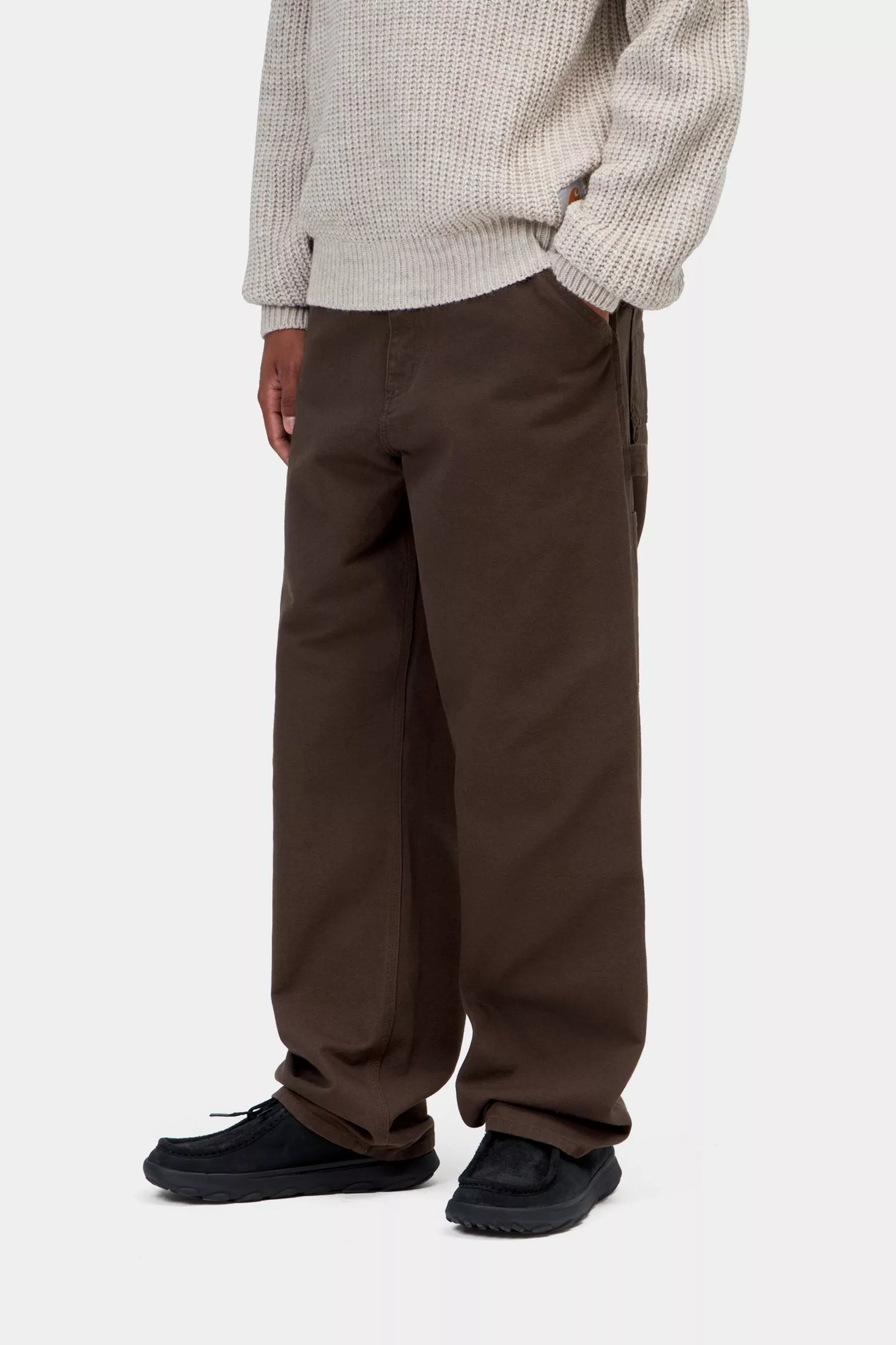 PANT CARHARTT WIP SINGLE KNEE TOBACCO RN