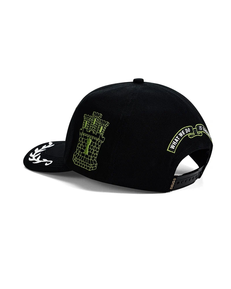 GORRA DEUS SACRED CREST BLACK