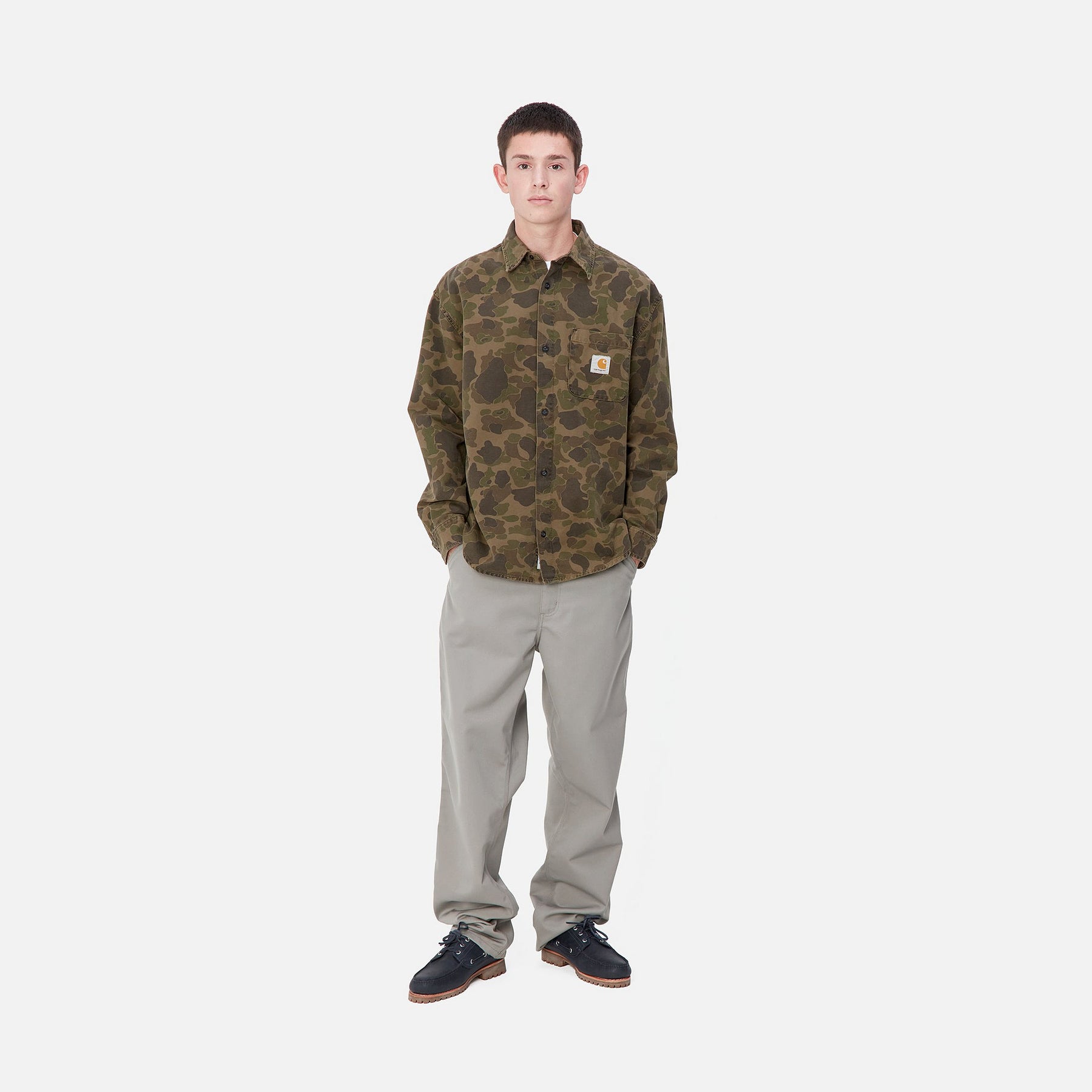 PANT CARHARTT WIP SIMPLE TW MISTY GRAY