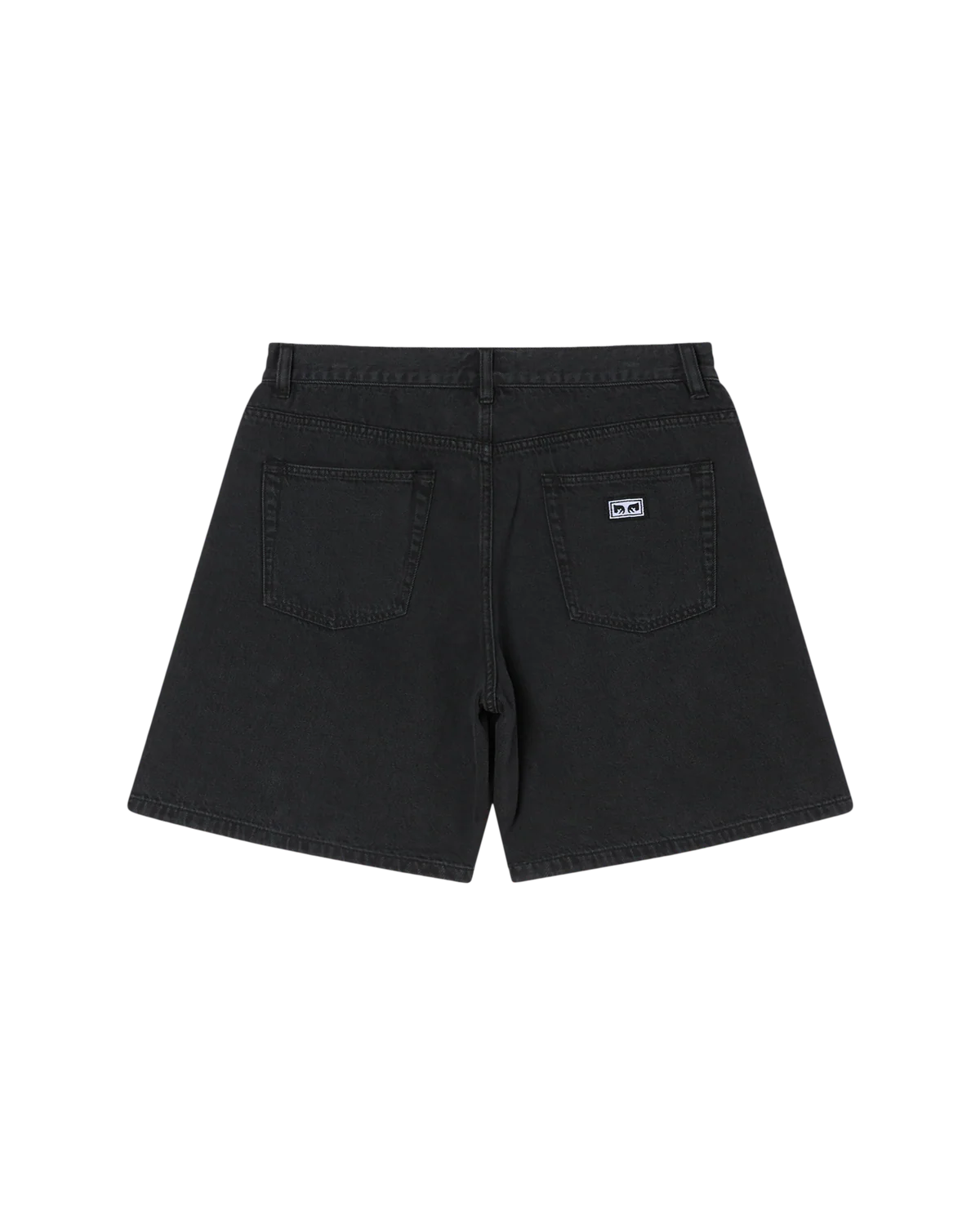 SHORT OBEY EMERSON WASHED BLACK