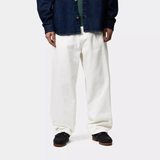 PANT CARHARTT WIP BRANDON WHITE RINSED