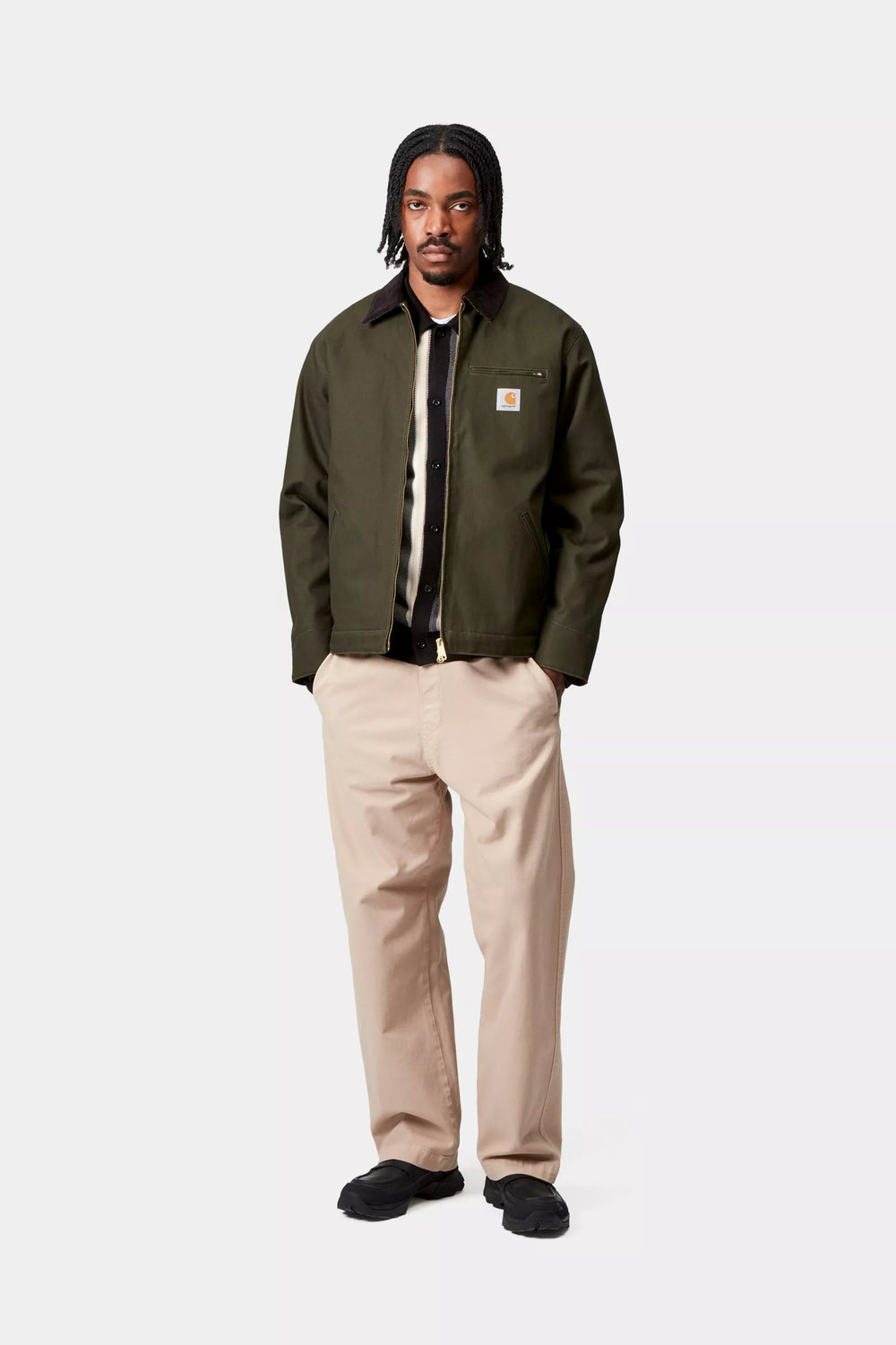 CHT CARHARTT WIP DETROIT OLIVE
